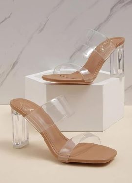 transparent high heel